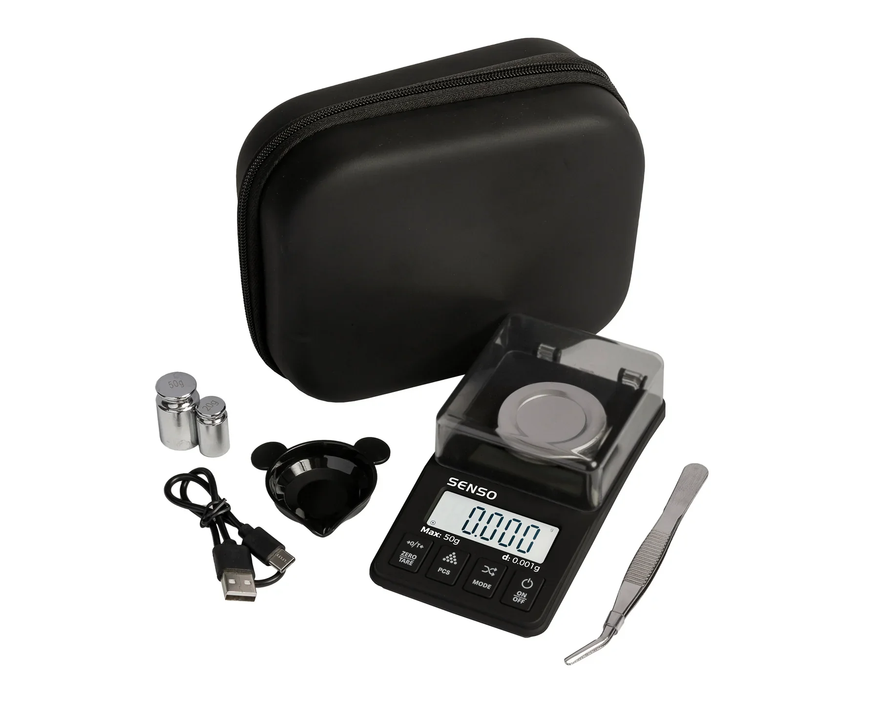 On Balance Carat Senso Scale SEN-250 ( 50g x 0.001g ) - Image 3
