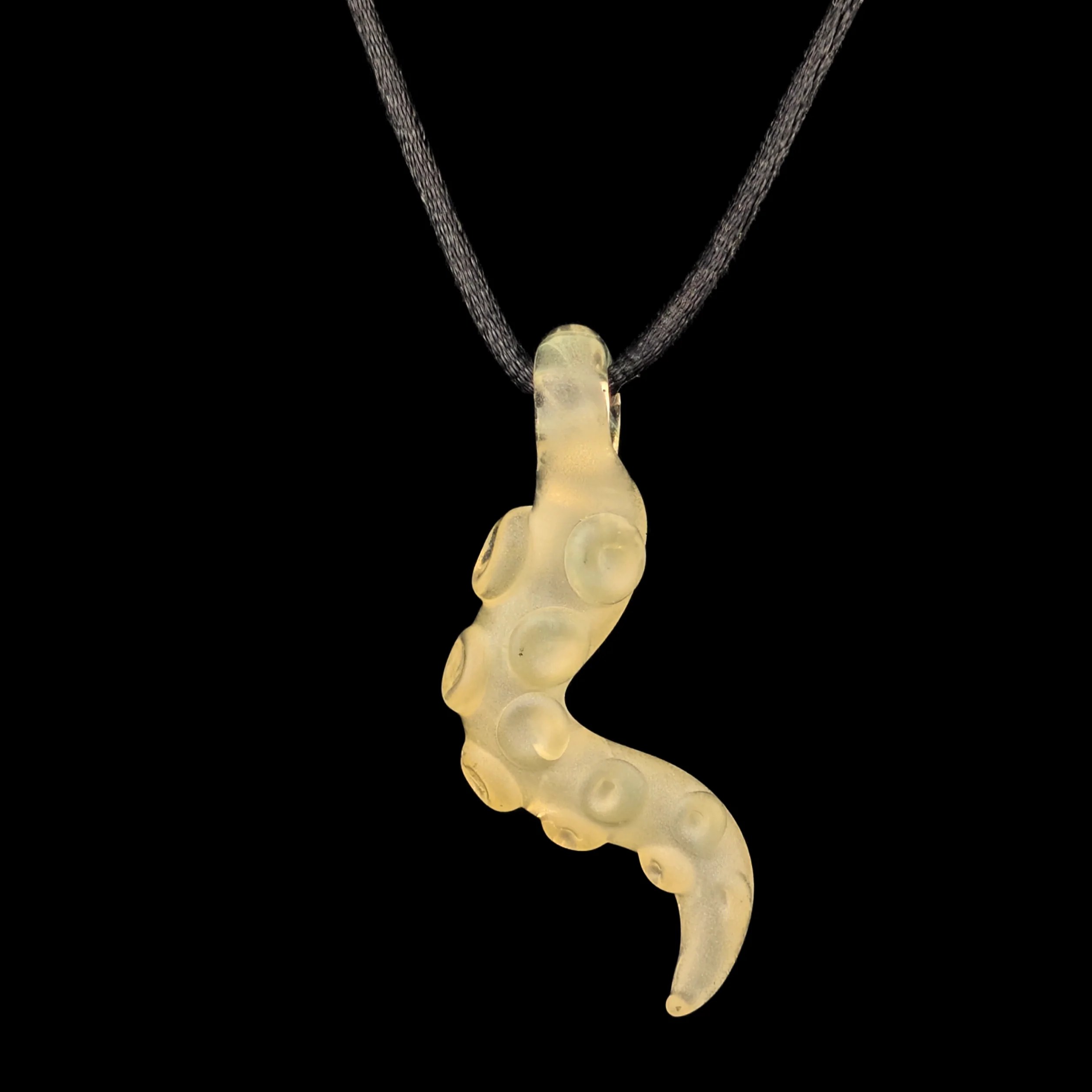 Peach CFL (Shifty) OG Style Tentacle Pendy by Wicked Glass