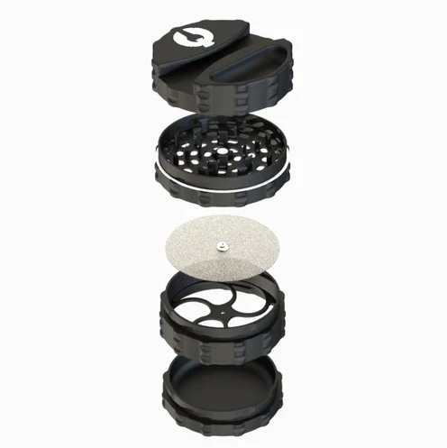 Phoenician Threadless Grinder w/ Paper Holder Large 82mm - Image 17
