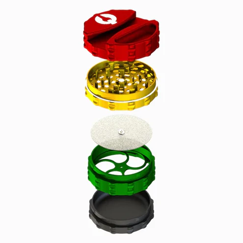 Phoenician Threadless Grinder w/ Paper Holder Large 82mm - Image 22