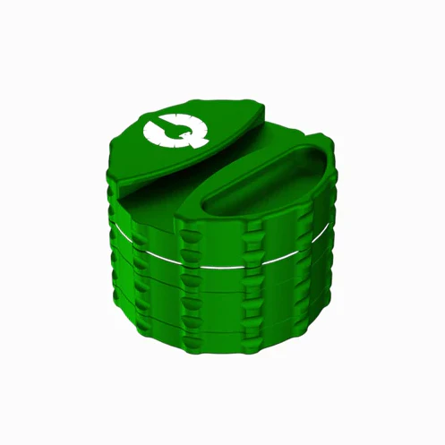 Phoenician Threadless Grinder w/ Paper Holder Large 82mm - Image 5