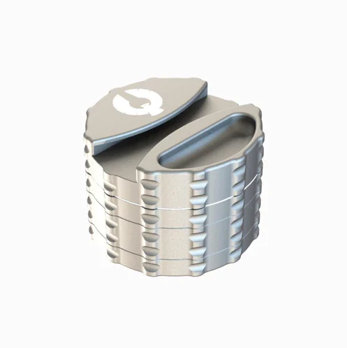 Phoenician Threadless Grinder w/ Paper Holder Large 82mm - Image 7