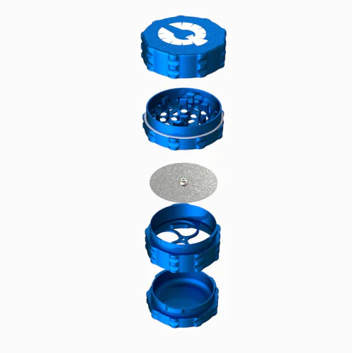 Phoenician 4 Piece Threadless Grinder Medium 62mm - Image 19