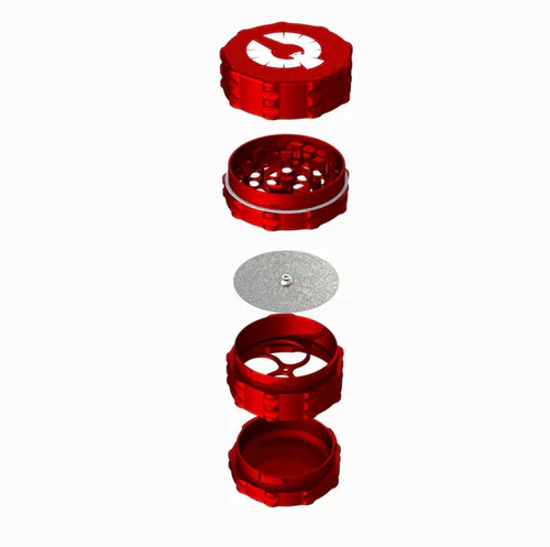 Phoenician 4 Piece Threadless Grinder Medium 62mm - Image 23