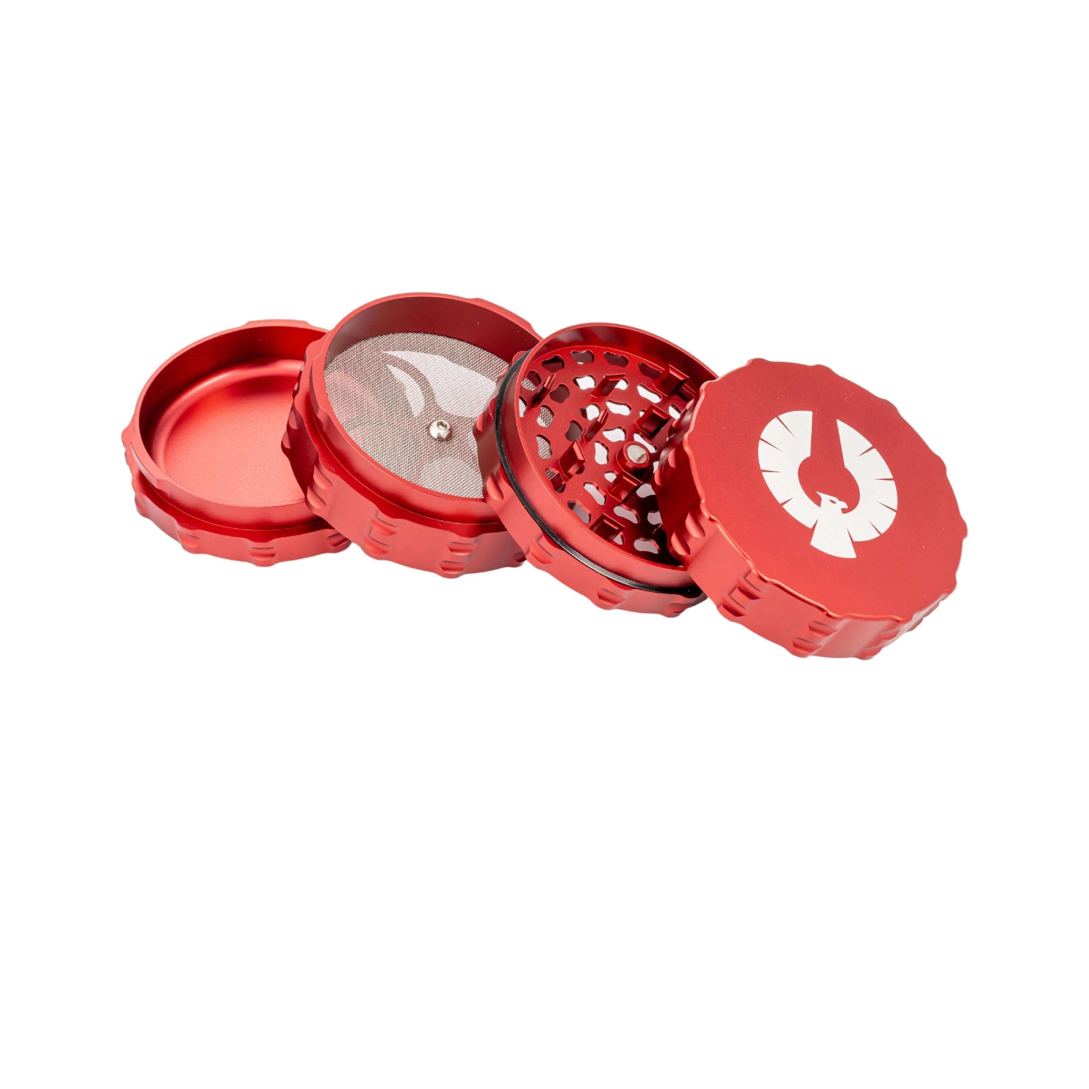 Phoenician Threadless Flat Top 4 Piece Grinder Large 82mm - Image 8