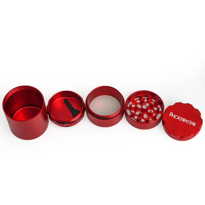 Phoenix Star 50mm 5 piece Metal Hand Grinder & Storage - Image 6