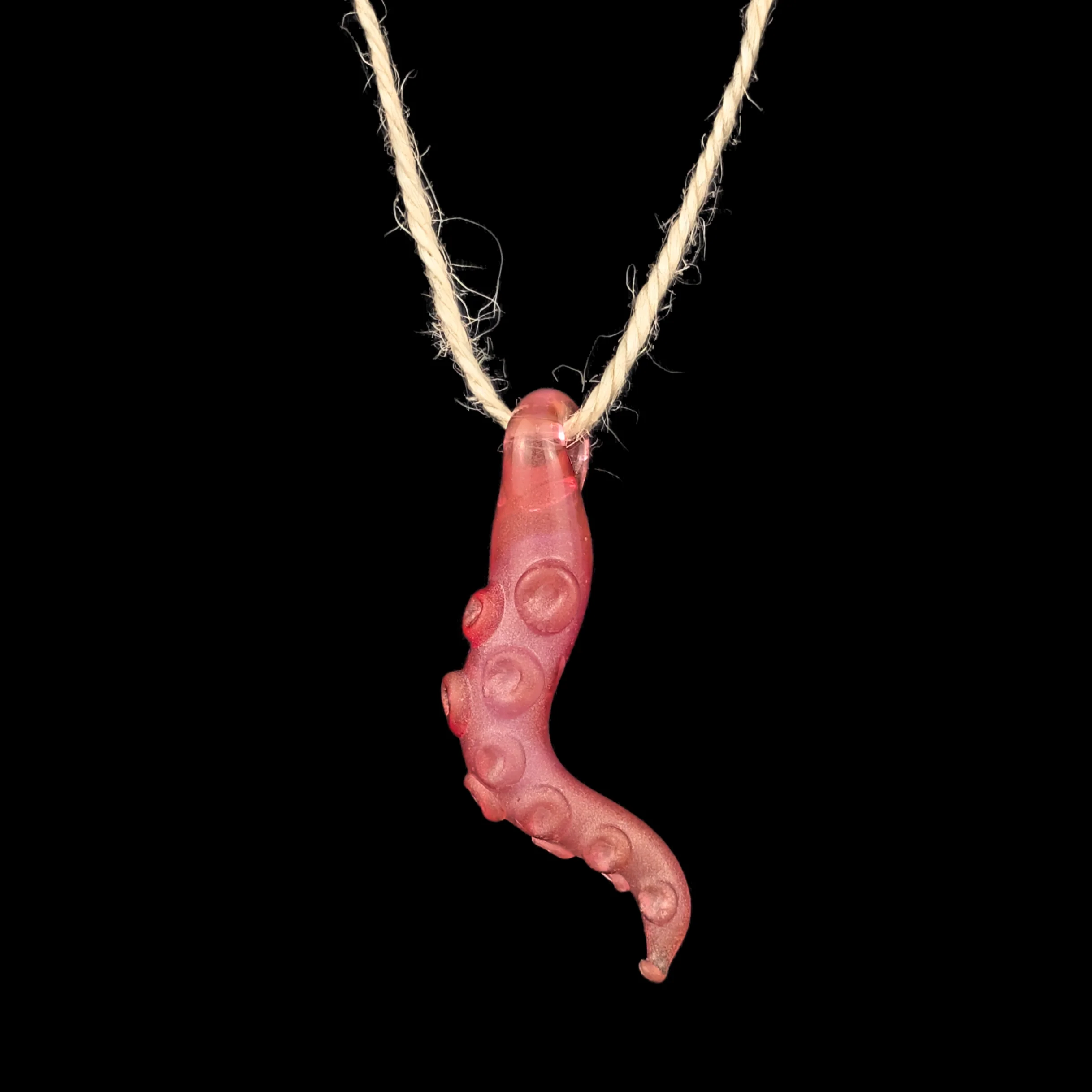 Red OG Style Tentacle Pendy by Wicked Glass
