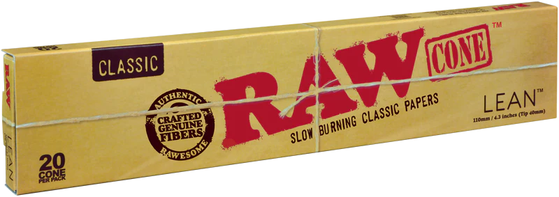 RAW Pre-rolled Lean Cones 20 pack - Image 4