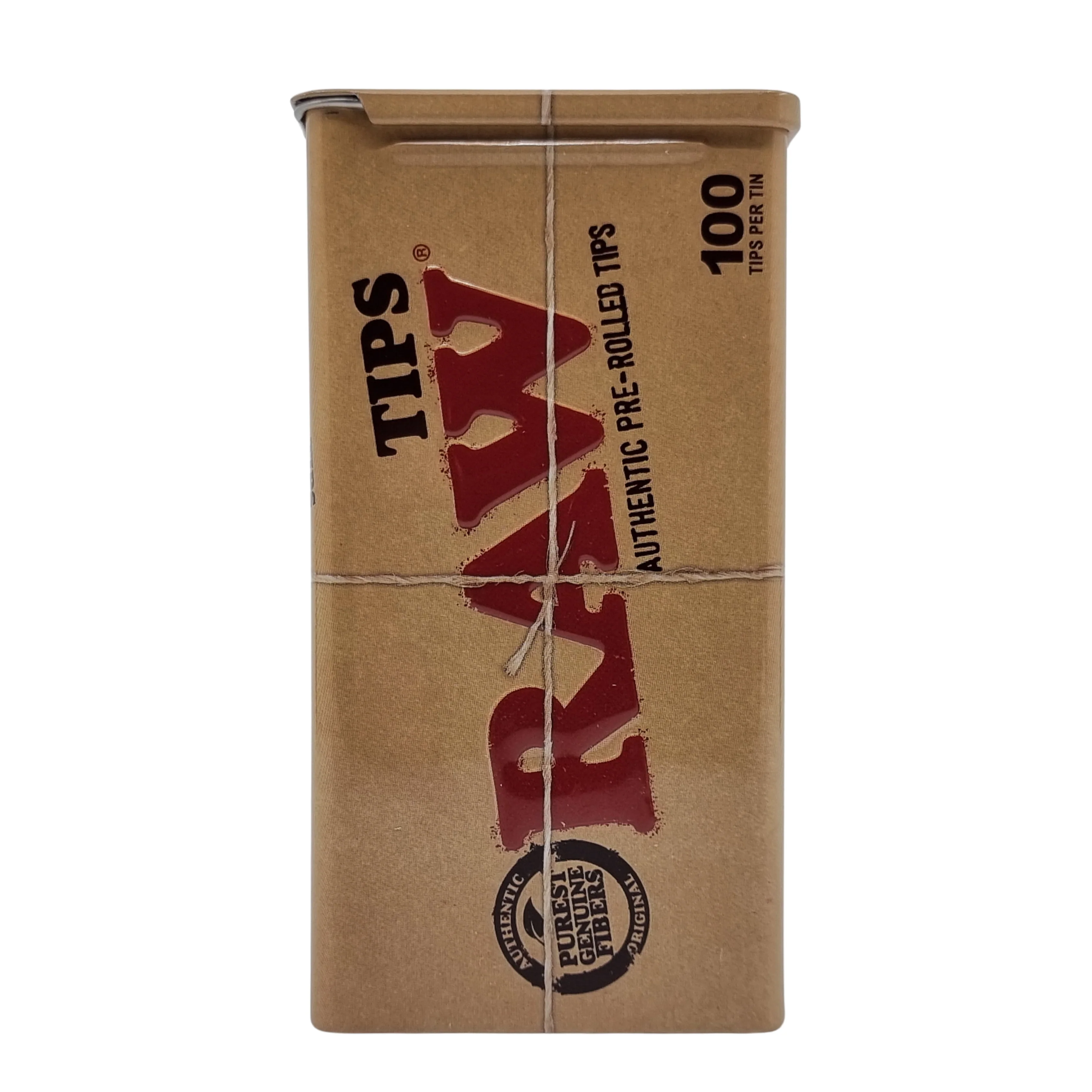 RAW Pre-Rolled Tips Tin 100 pack - Image 2