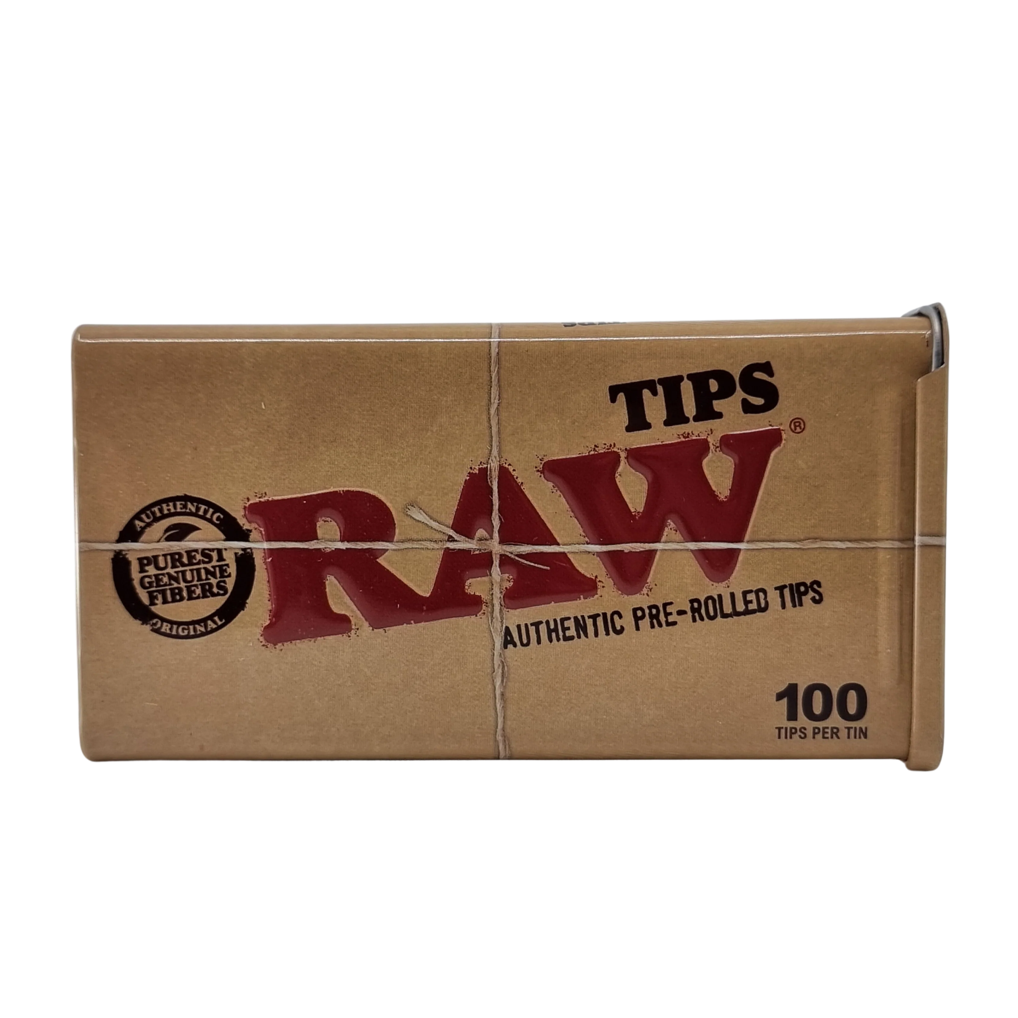 RAW Pre-Rolled Tips Tin 100 pack - Image 3