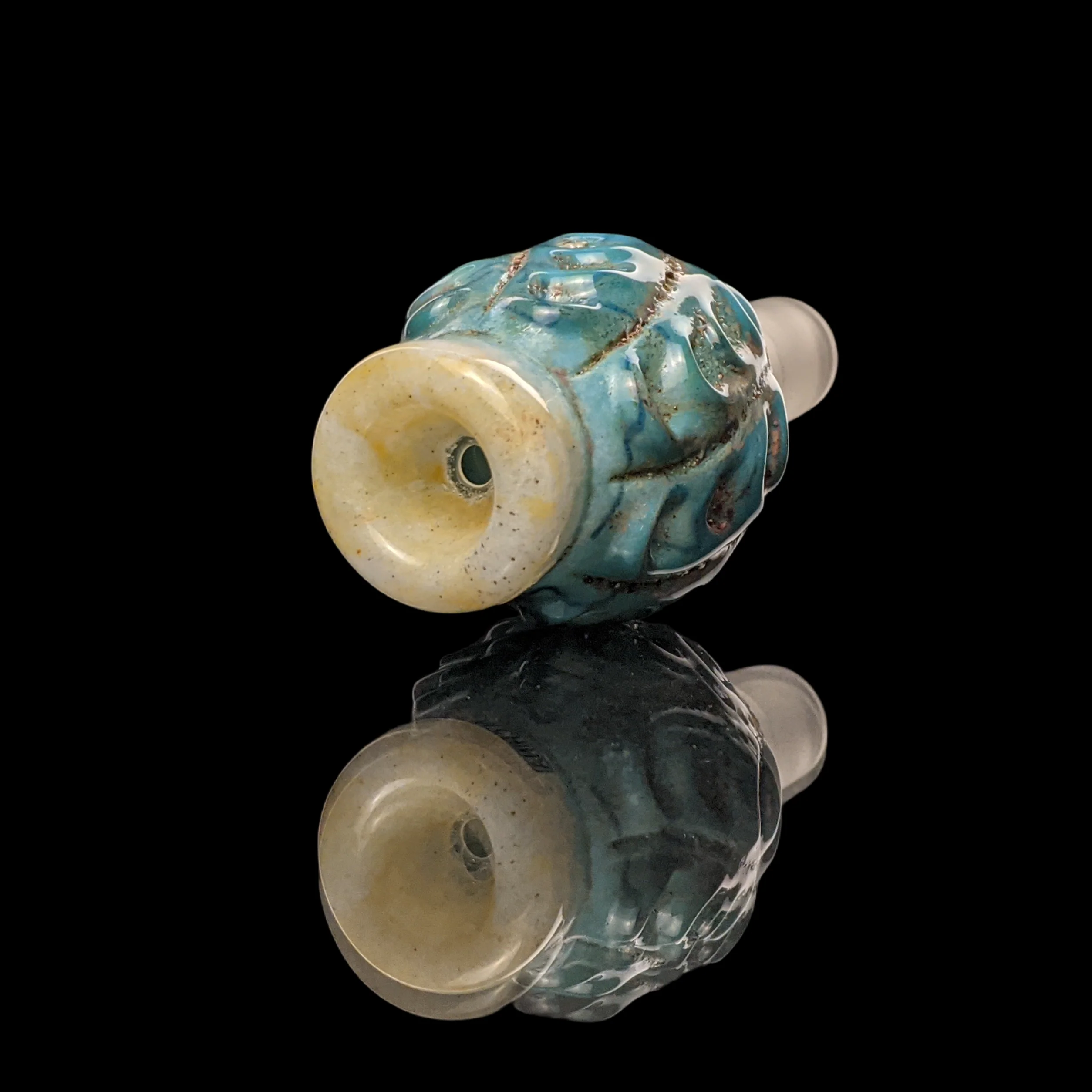 Ripple 18mm Glass Bowl by Chameleon Glass - Image 2
