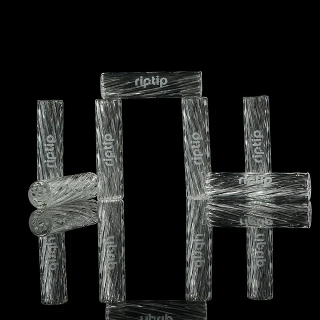 RipTips Clear XXL - Glass Reusable Rolling Tips by The RipTip Co.