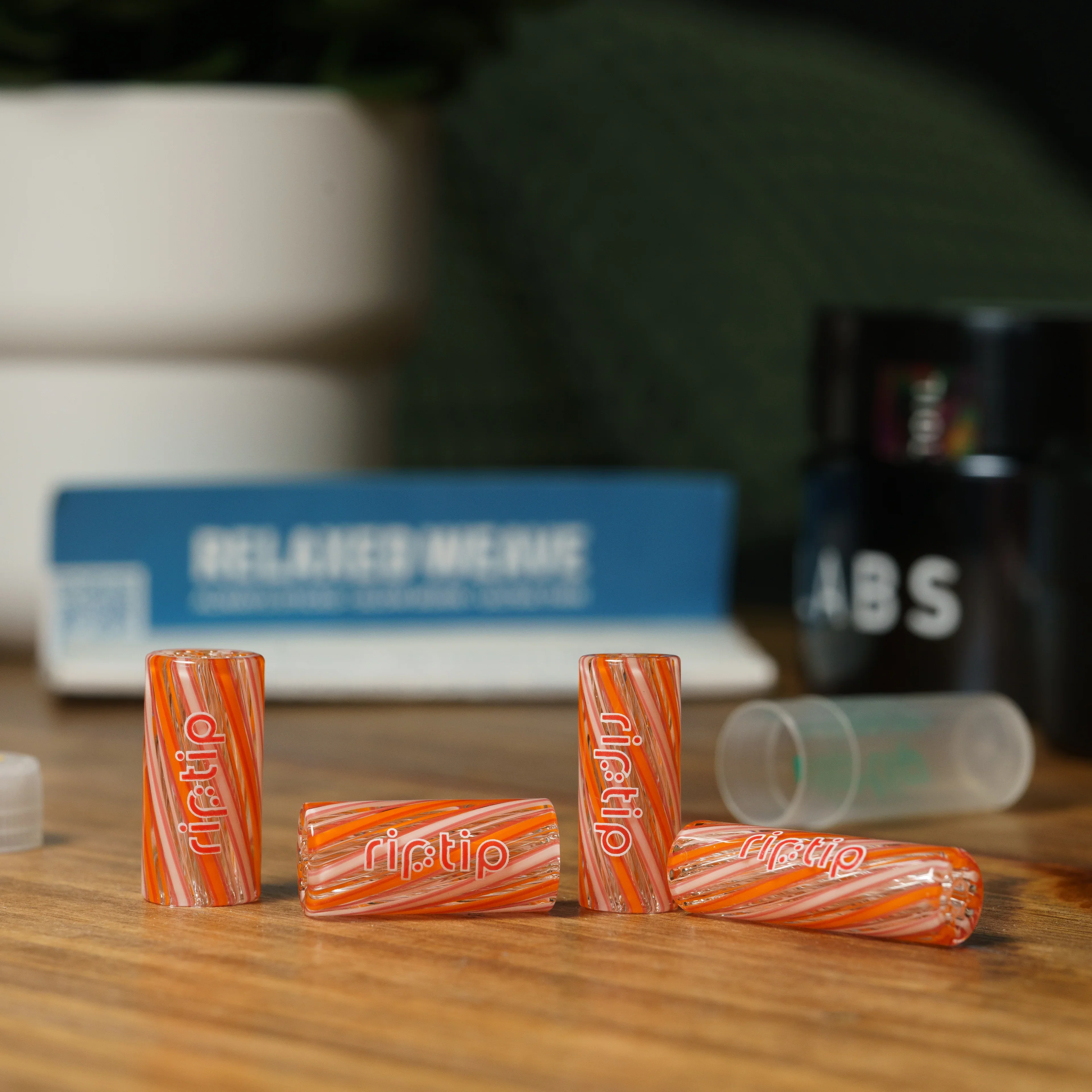 RipTips Honeysuckle - Coloured Glass Filter Tips by The RipTip Co. - Image 4