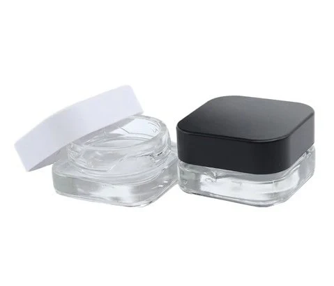 Square 5ml Screw Top Concentrate Jar