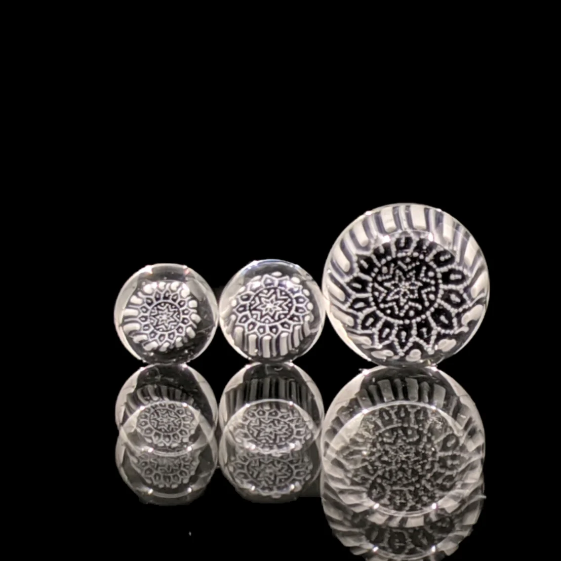 Steve H Detailed Design Terp Pearls Set 2 x 6mm & 1 x 10mm Matching Pearl Set - Image 3