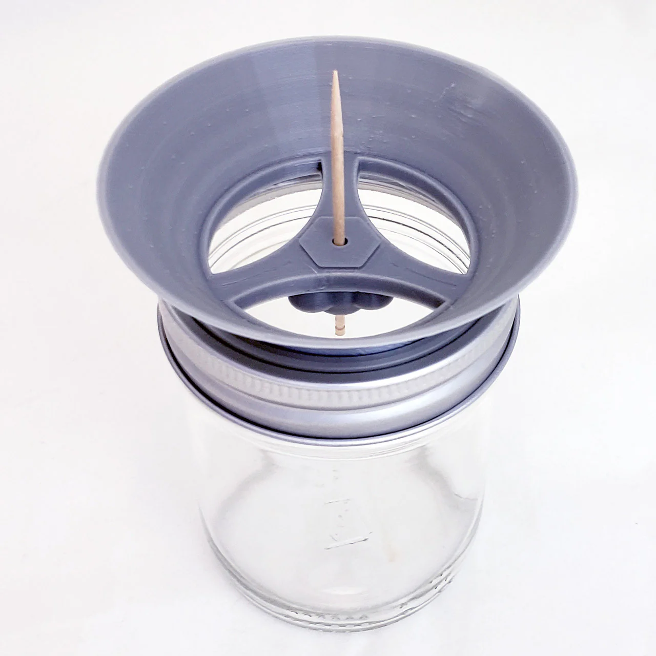 Toothpick Debowler Ashtray (Regular Mouth Mason Jar Edition)