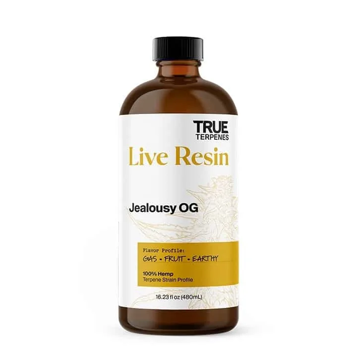 True Terpenes Live Resin Hemp Derived Terps - Jealousy OG 2ml