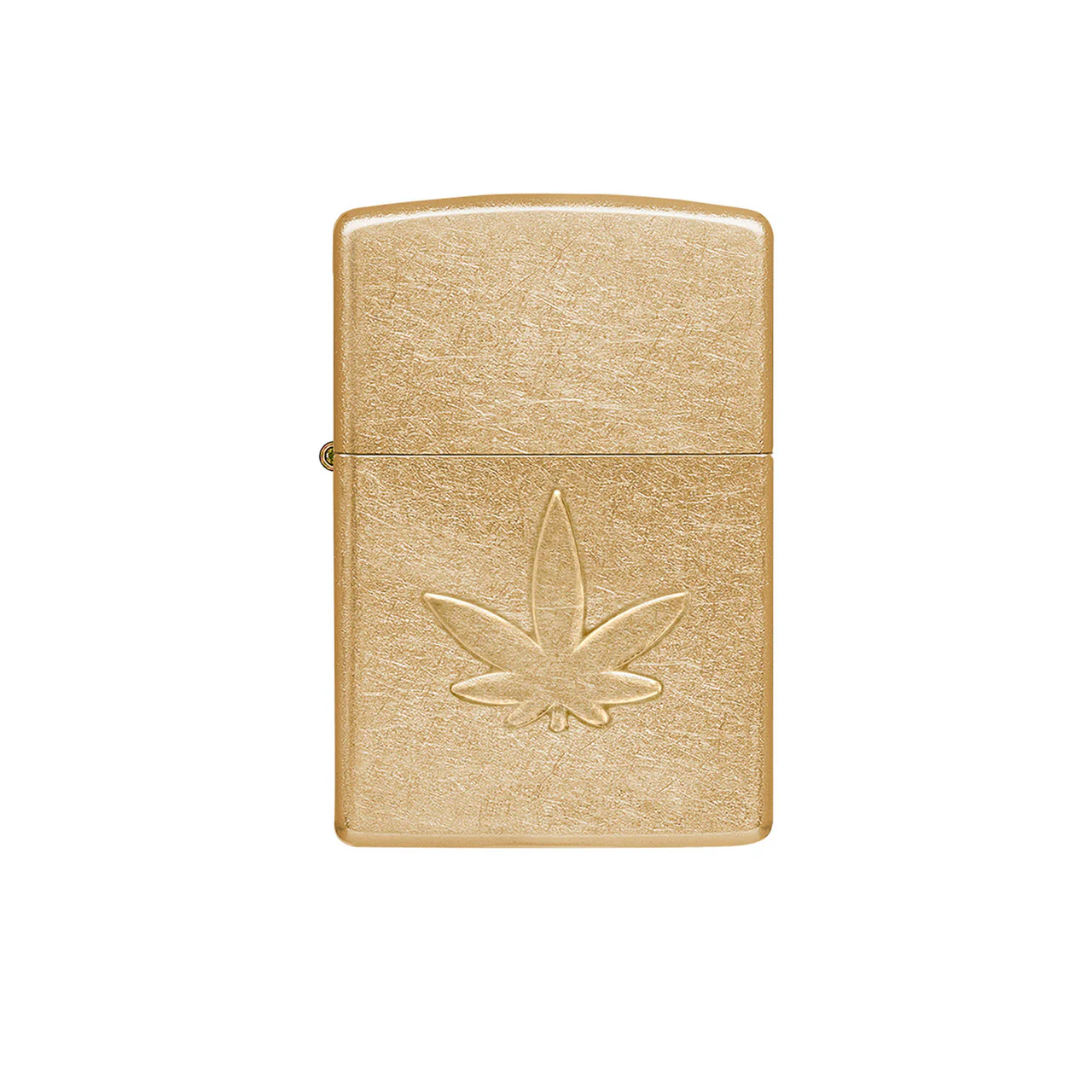Zippo Cannabis Design Stamped