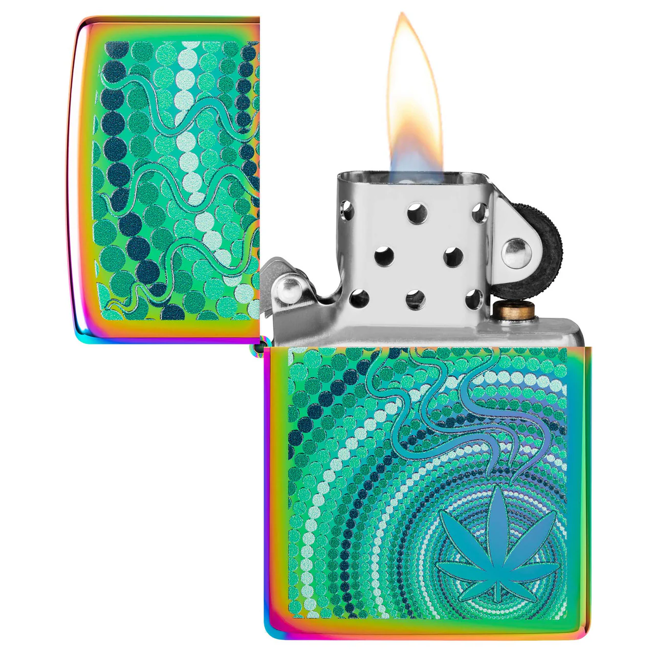 Zippo Cannabis Multi Colour - Image 3