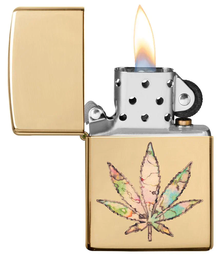Zippo Pot Leaf Fusion Design - Image 2