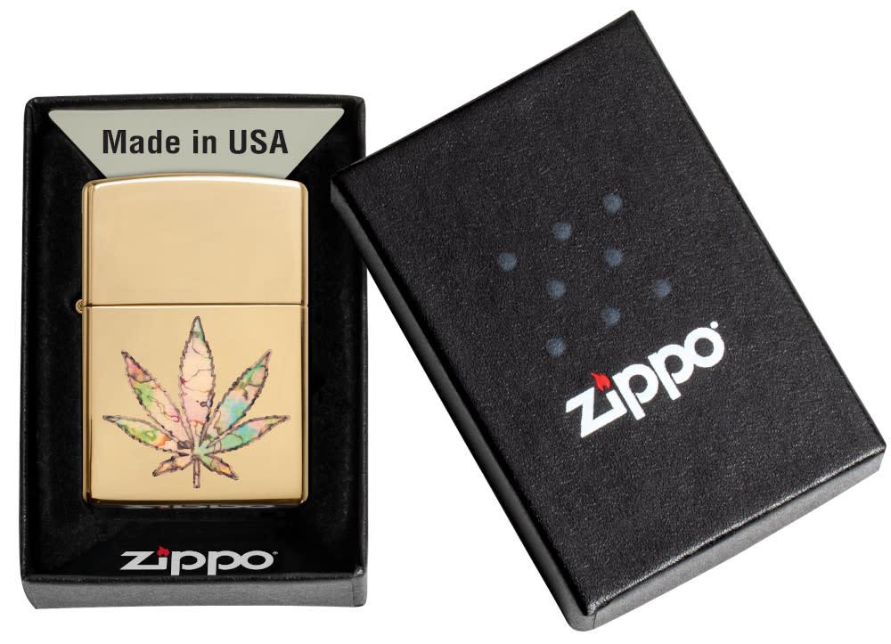 Zippo Pot Leaf Fusion Design - Image 3