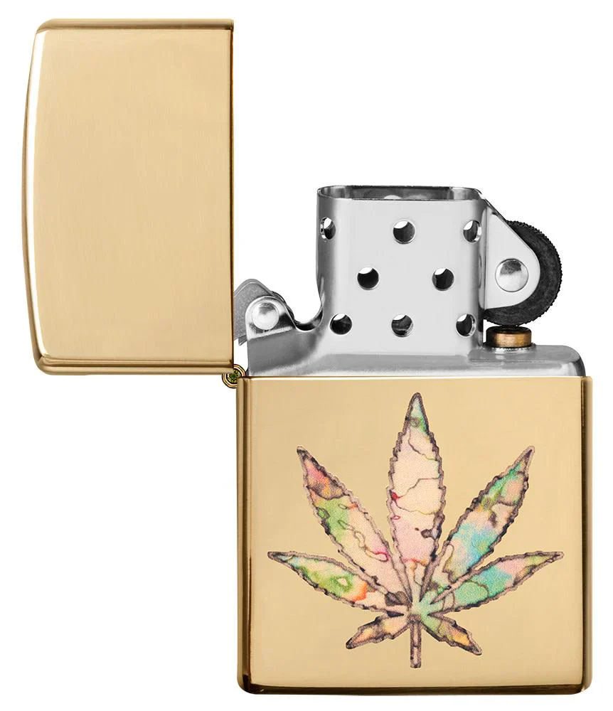 Zippo Pot Leaf Fusion Design - Image 5