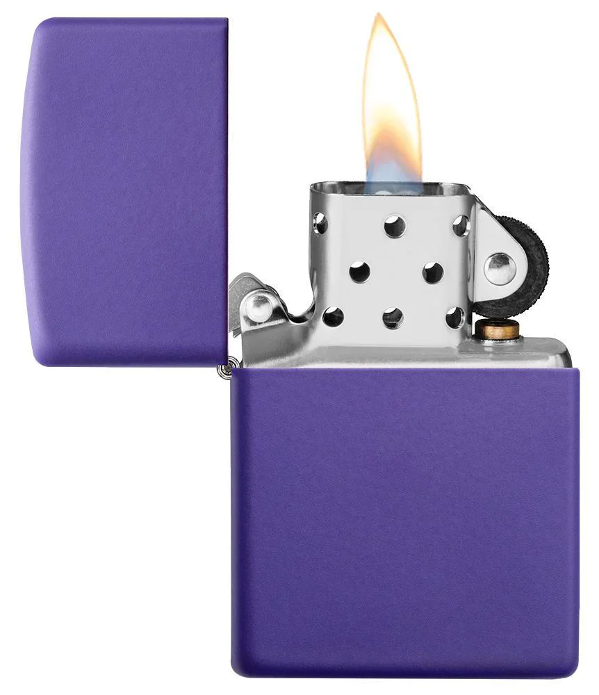 Zippo Purple Matte - Image 2