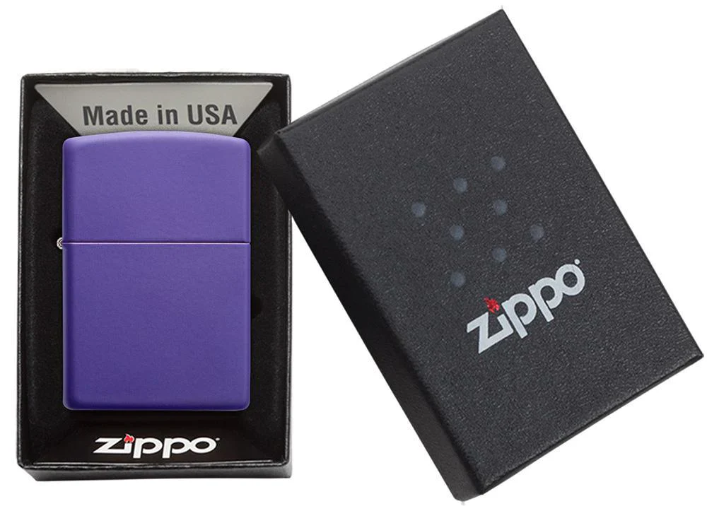 Zippo Purple Matte - Image 4