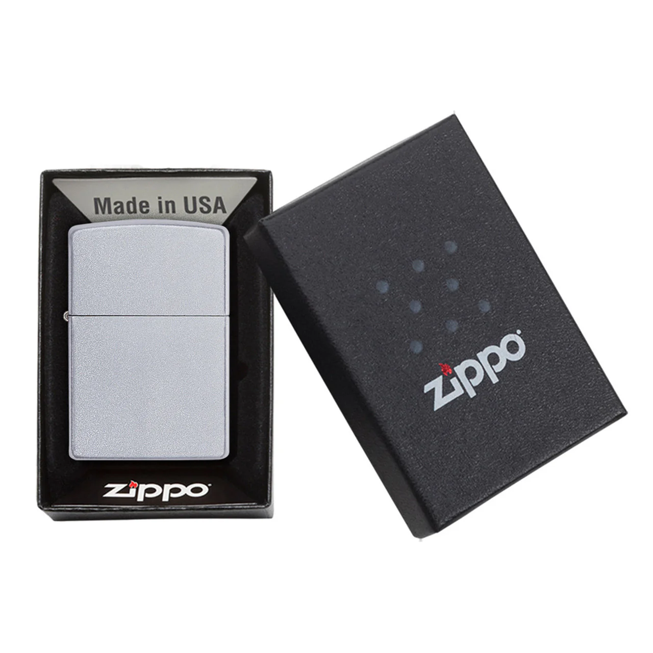 Zippo Satin Chrome - Image 4